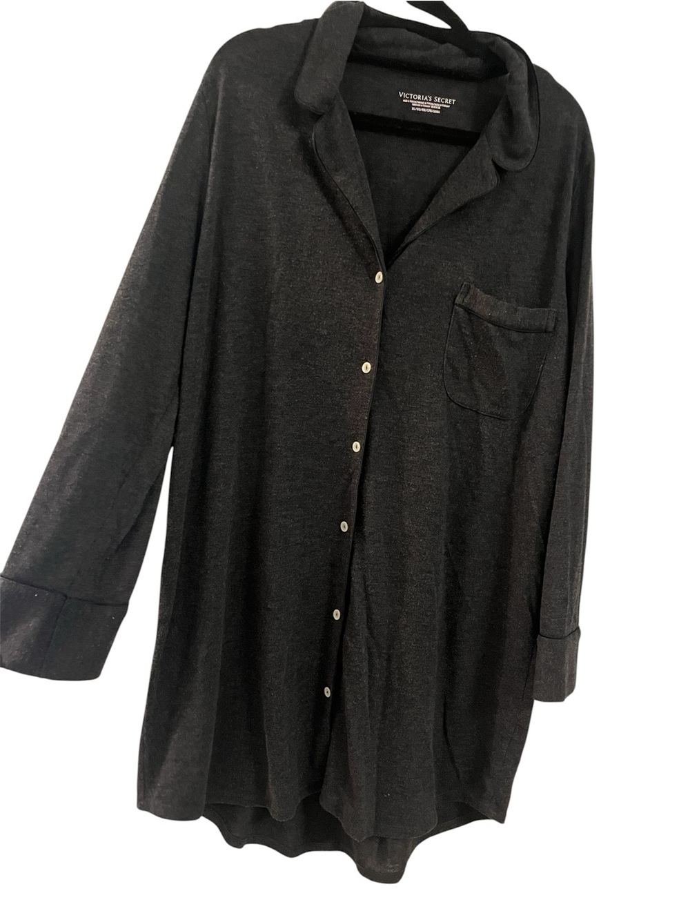 Victoria’s Secret Button-Up Nightie Night Gown Sleepshirt Pajama